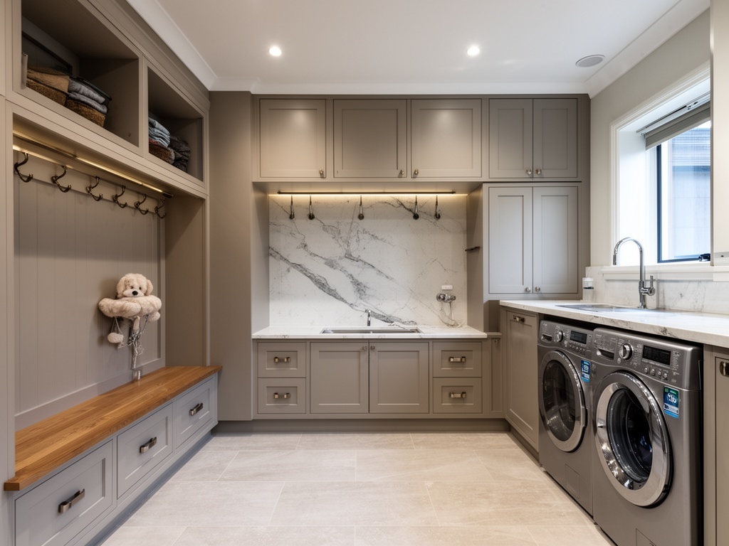 Mudroom Laundry Renovation